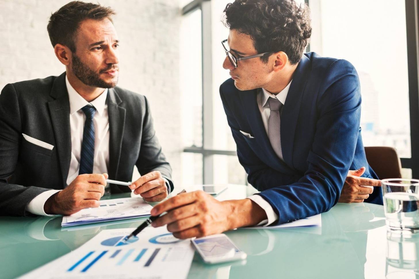 Strategic planning session showing venture development process and collaborative business building